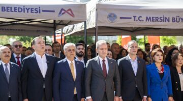 BAŞKAN SEÇER, CHP MERSİN İL BAŞKANLIĞI’NIN BAYRAMLAŞMA PROGRAMINA KATILDI