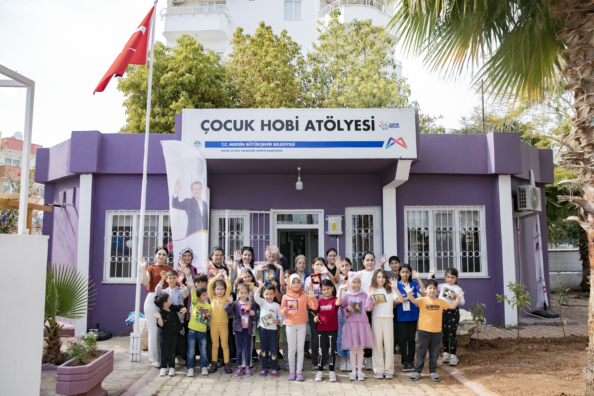 BÜYÜKŞEHİR’DEN ÇOCUKLARA SOSYAL VE SANATSAL BİR ALAN  SİLİFKE’DE ÇOCUKLAR İÇİN YARATICI BULUŞMA NOKTASI: ATAKENT ÇOCUK HOBİ ATÖLYESİ