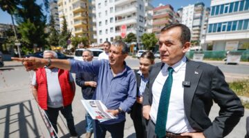 Başkan Abdullah Özyiğit, Kent Lokantası’nın inşaatını inceledi