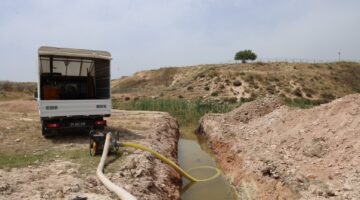 TOROSLAR’DA KADERİNE TERK EDİLEN GÖLET ALANINDA ISLAH ÇALIŞMALARINA BAŞLANDI