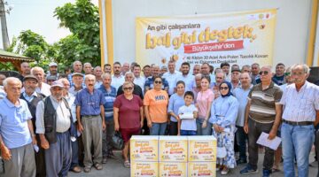 BÜYÜKŞEHİR’İN DESTEKLERİ ÜRETİME BEREKET, YETİŞTİRİCİLERE CAN SUYU OLUYOR