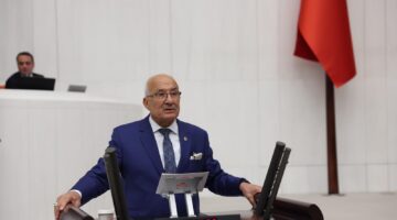 İYİ Parti Grubumuz adına söz aldım,Mv. Burhanettin Kocamaz ,Mersin Devlet Hastanesi kapatılmış ve çürümeye terk edilmiştir dedi.