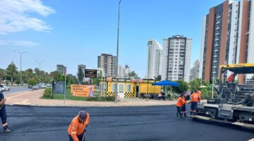 BÜYÜKŞEHİR FUAT MOREL MAHALLESİ’NDEKİ ÇALIŞMASINI BİTİRDİ