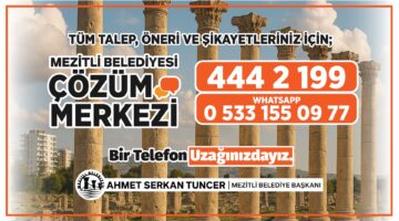 YENİLENEN ALTYAPISIYLA MEZİTLİ ÇÖZÜM MERKEZİ VATANDAŞLARIN HİZMETİNDE!