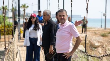 BAŞKAN TUNCER SAHADA ÇALIŞMALARI YERİNDE İNCELEDİ