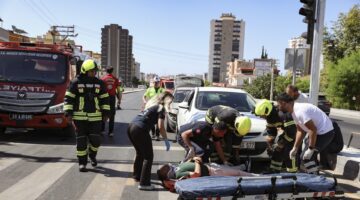 BÜYÜKŞEHİR, ‘BİR KURAL, BİR ÖMÜR’ TATBİKATI İLE TRAFİKTE FARKINDALIK YARATTI