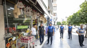BÜYÜKŞEHİR EKİPLERİ YOL VE KALDIRIM DENETİMLERİNİ SÜRDÜRÜYOR
