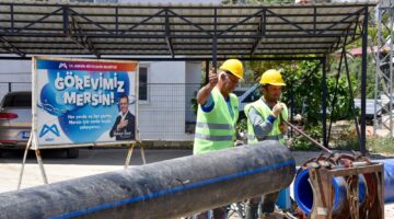MESKİ, AYDINCIK’A 81 BİN METRELİK MODERN İÇME SUYU ALTYAPISI KAZANDIRDI