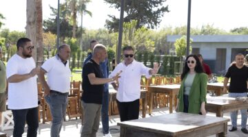 MEZİTLİ SOLİ POMPEİPOLİS BEACH PARKI YENİLENEN YÜZÜYLE ÇOK YAKINDA HİZMETE AÇILIYOR