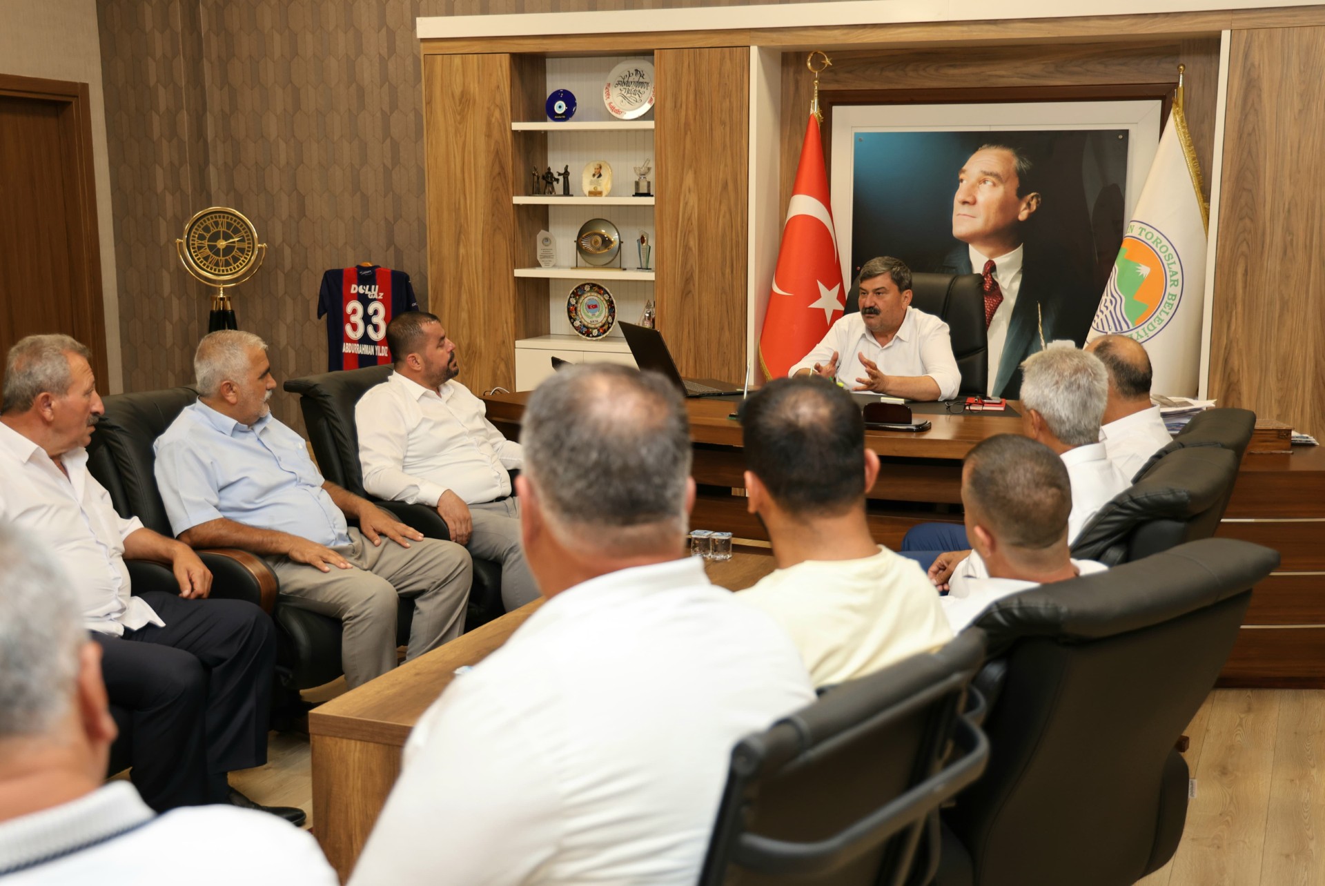 PAZARCILAR ESNAF ODASINDAN BAŞKAN YILDIZ’A ZİYARET