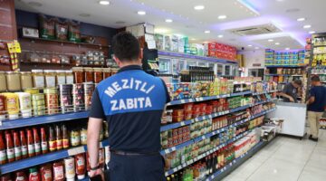 MEZİTLİ BELEDİYE ZABITASI’NDAN SIKI DENETİM