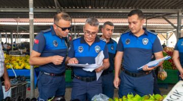Yenişehir Belediyesi semt pazarlarında denetimlerini sürdürüyor