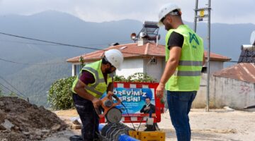 MESKİ, DEĞİRMENDERE MAHALLESİ’NİN İÇME SUYU HATTINI YENİLEDİ