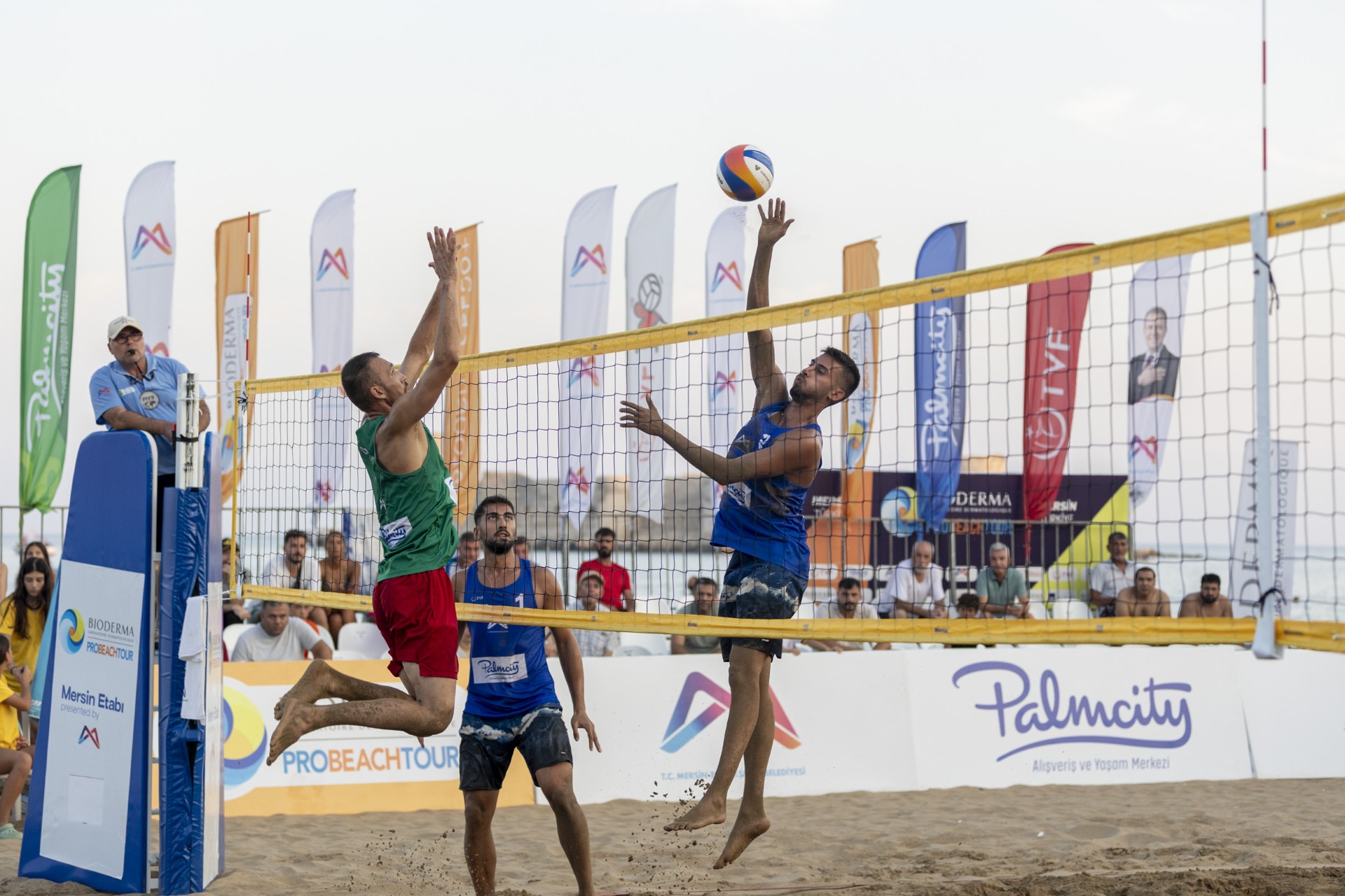 ULUSLARARASI PRO BEACH PLAJ VOLEYBOLU HEYECANI 4. KEZ MERSİN’DE