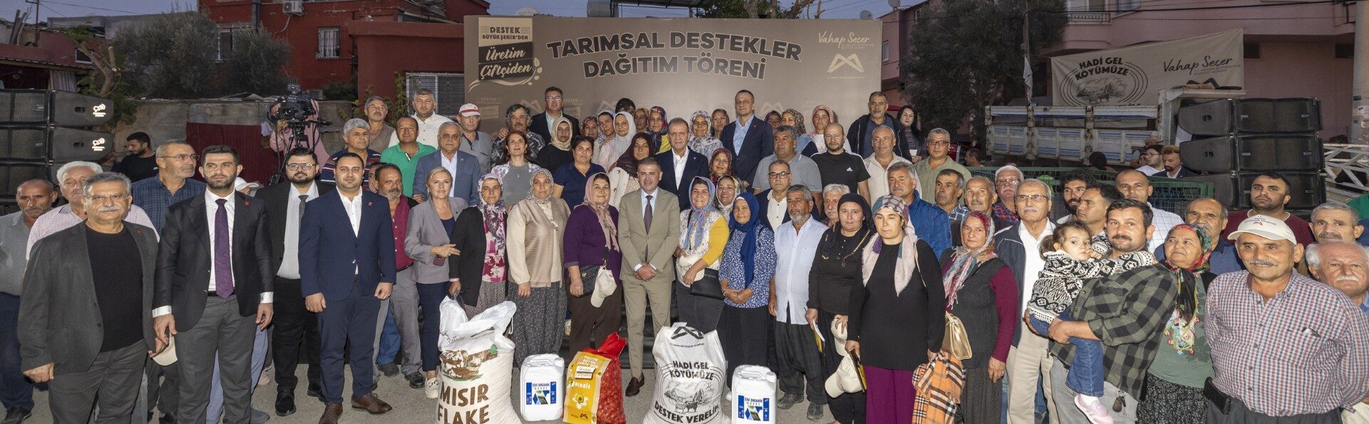 MERSİN BÜYÜKŞEHİR’DEN 6 FARKLI KALEMDE 85 MİLYON TL’LİK TARIMSAL DESTEK