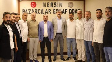 BAŞKAN YILDIZ’DAN PAZARCILAR ODASINA ZİYARET