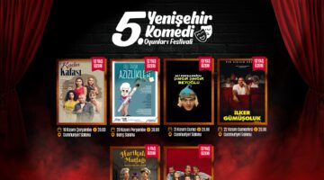 5. Yenişehir Komedi Oyunları Festivali Başlıyor.
