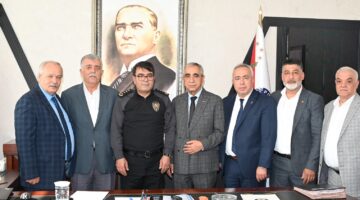 Başkan Sarı’dan İl Emniyet Müdürü Yılmaz’a ziyaret.