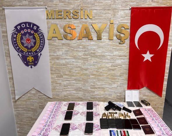 MERSİN POLİSİNDEN SUÇ YAPILANMASINA BÜYÜK DARBE: 4 ŞÜPHELİ YAKALANDI
