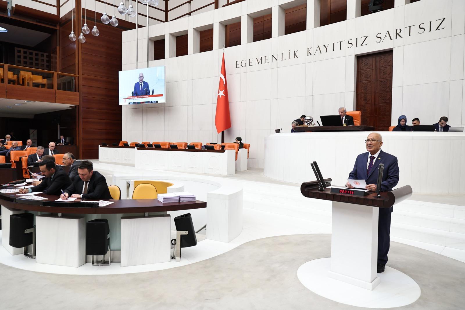 TAG Otobanı Mersin-Tarsus arasındaki mesafenin ücretli olmasının yarattığı sıkıntıları TBMM Genel Kurulunda dile getirdim.